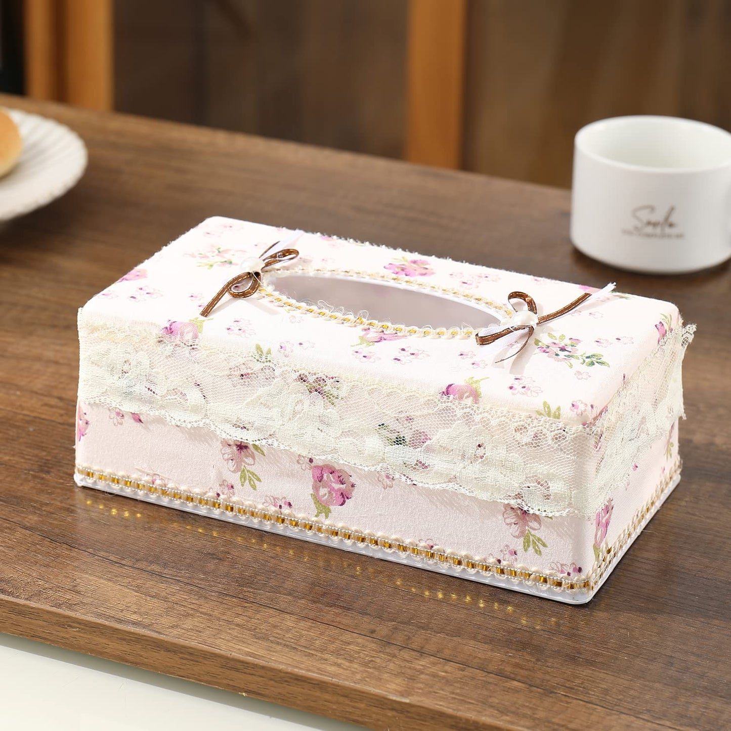 Tissue Paper Box Holder for Home, Office, Car