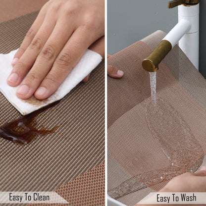 PVC Dining Table Mats, Metallic