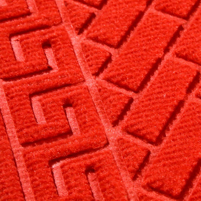 Polypropylene Outdoor mat for Entrance, Welcome mat floor mat, Red