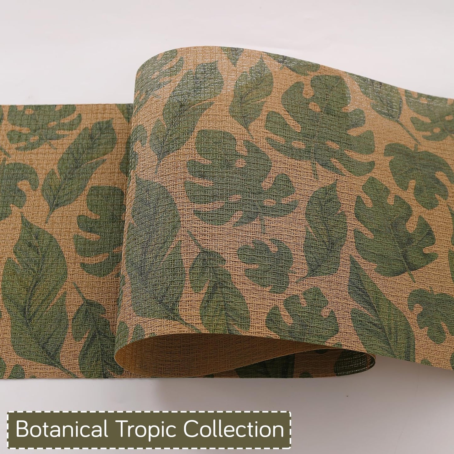 Botanical Tropic PVC Mats for Dining Table - Cana Lily Leaves