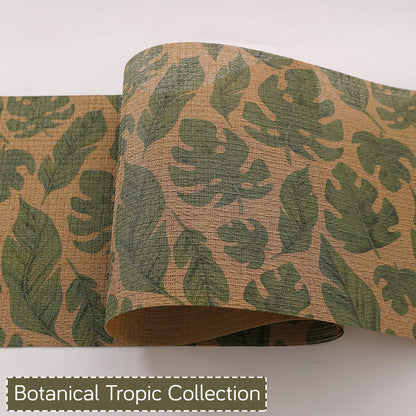 Botanical Tropic PVC Mats for Dining Table - Cana Lily Leaves