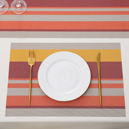 PVC Dining Table Mats, Multicolour