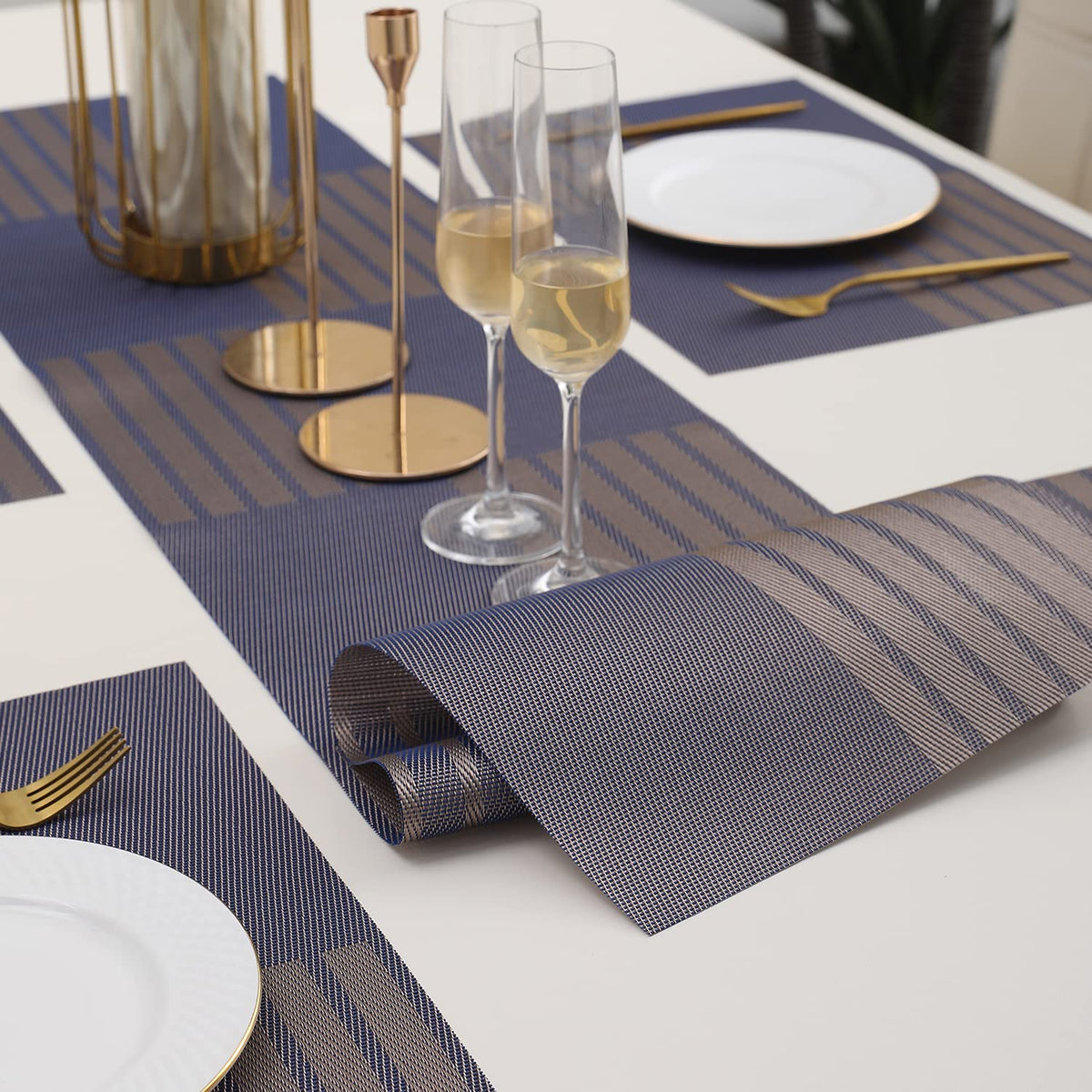 PVC Dining Table Mats, Violet