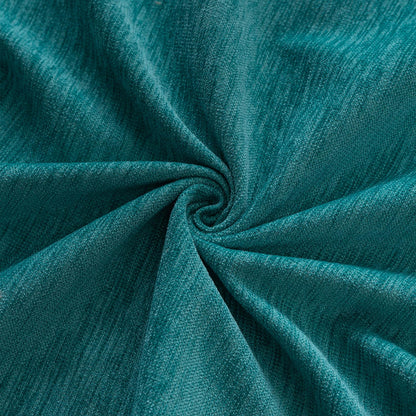 Serenity Tassel Chenille Sofa Cover with Tassel – Ocean Teal