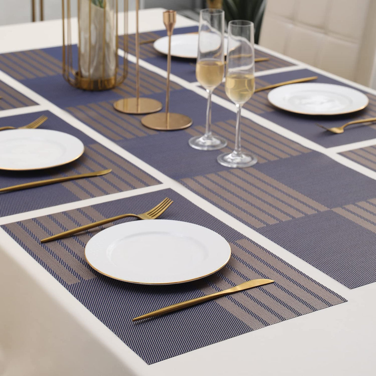 PVC Dining Table Mats, Violet