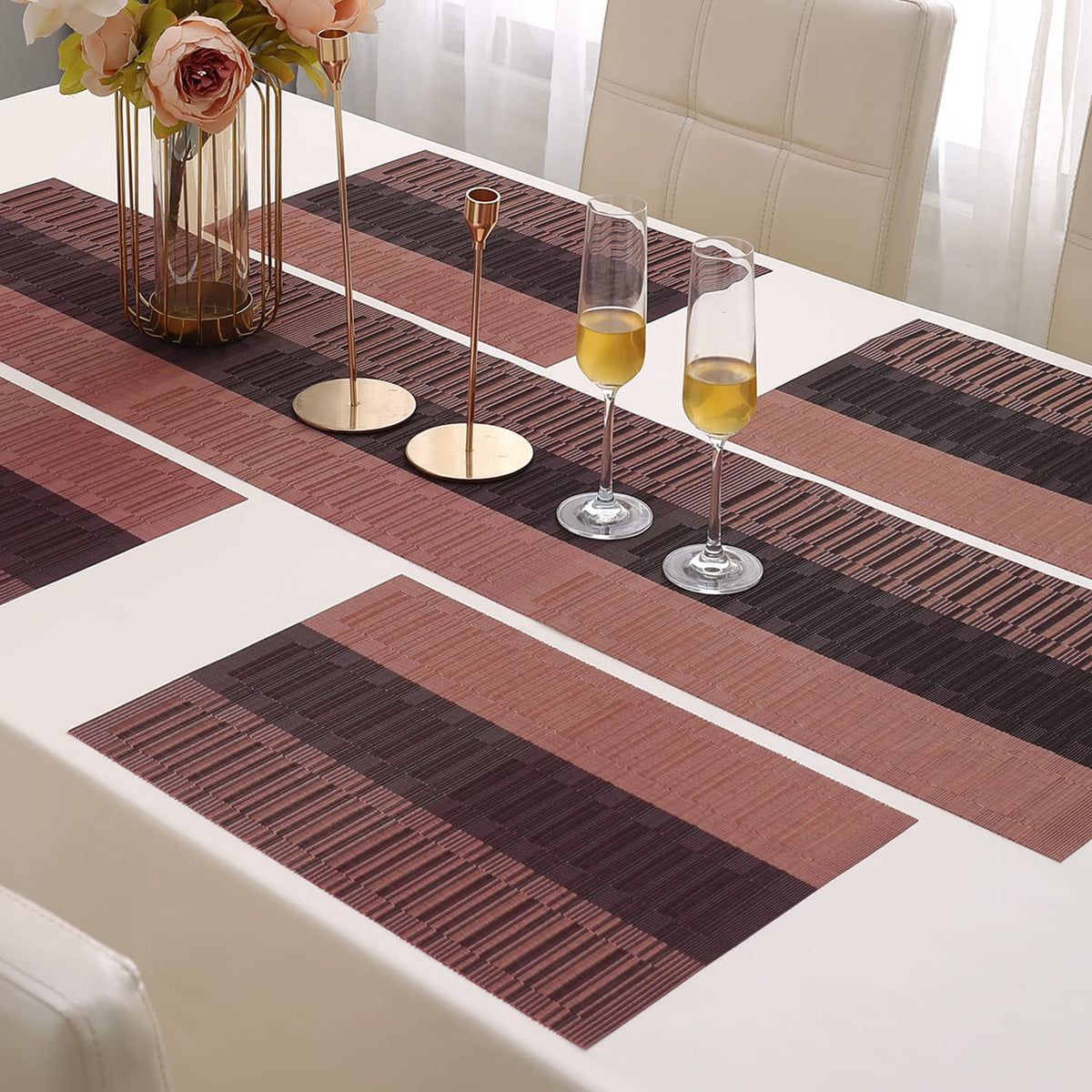 PVC Dining Table Mats, Wine