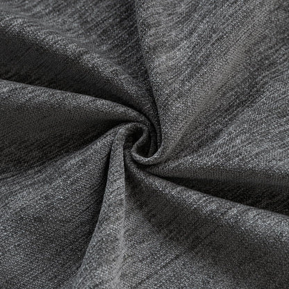 Serenity Tassel Chenille Sofa Cover with Tassel – Glacier Silver