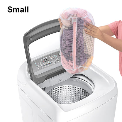 Mesh Laundry Clothes Washing Bag, Pack Of 4, White