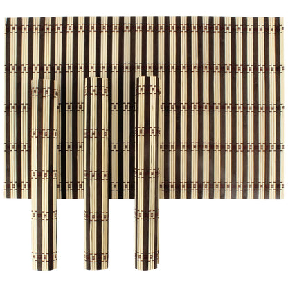 Heat Resistant Placemats Set of 4 Dining Table Mats, 45x30 cm