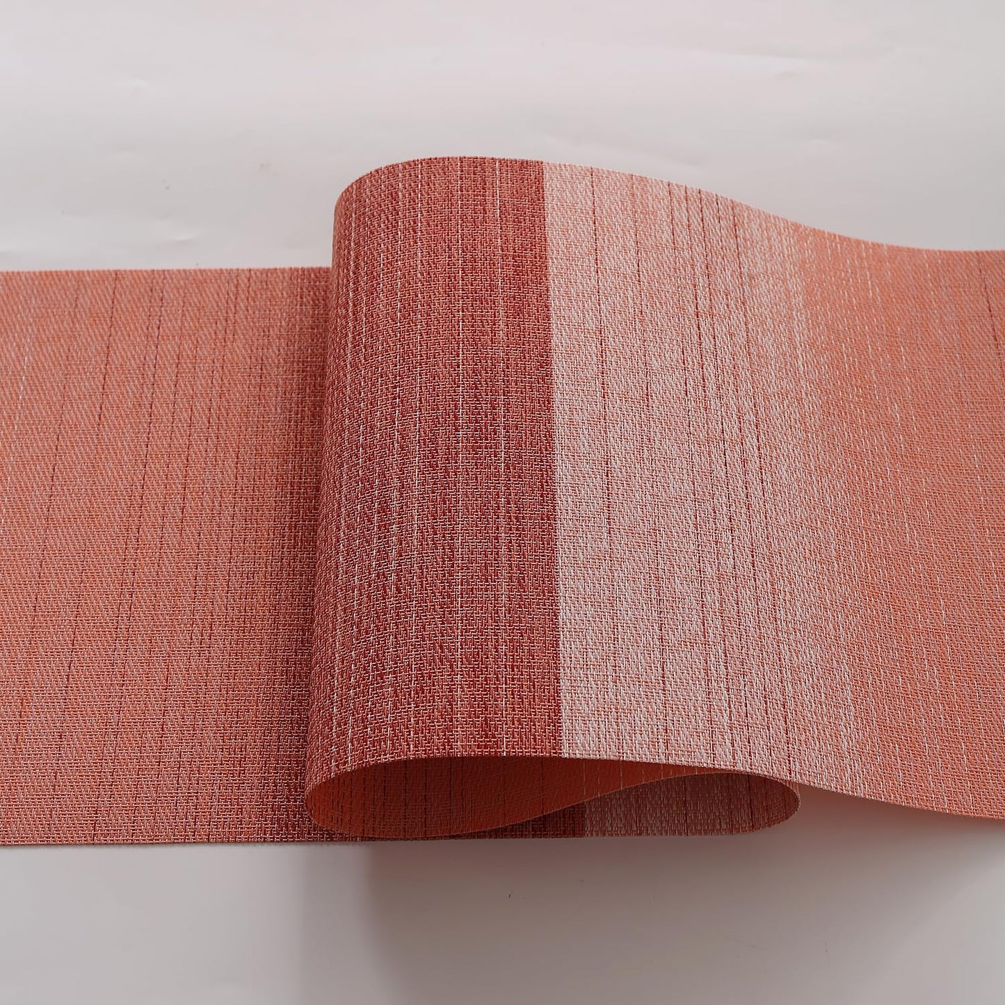 GradientHue PVC Mats for Dining Table - Sunset Glow