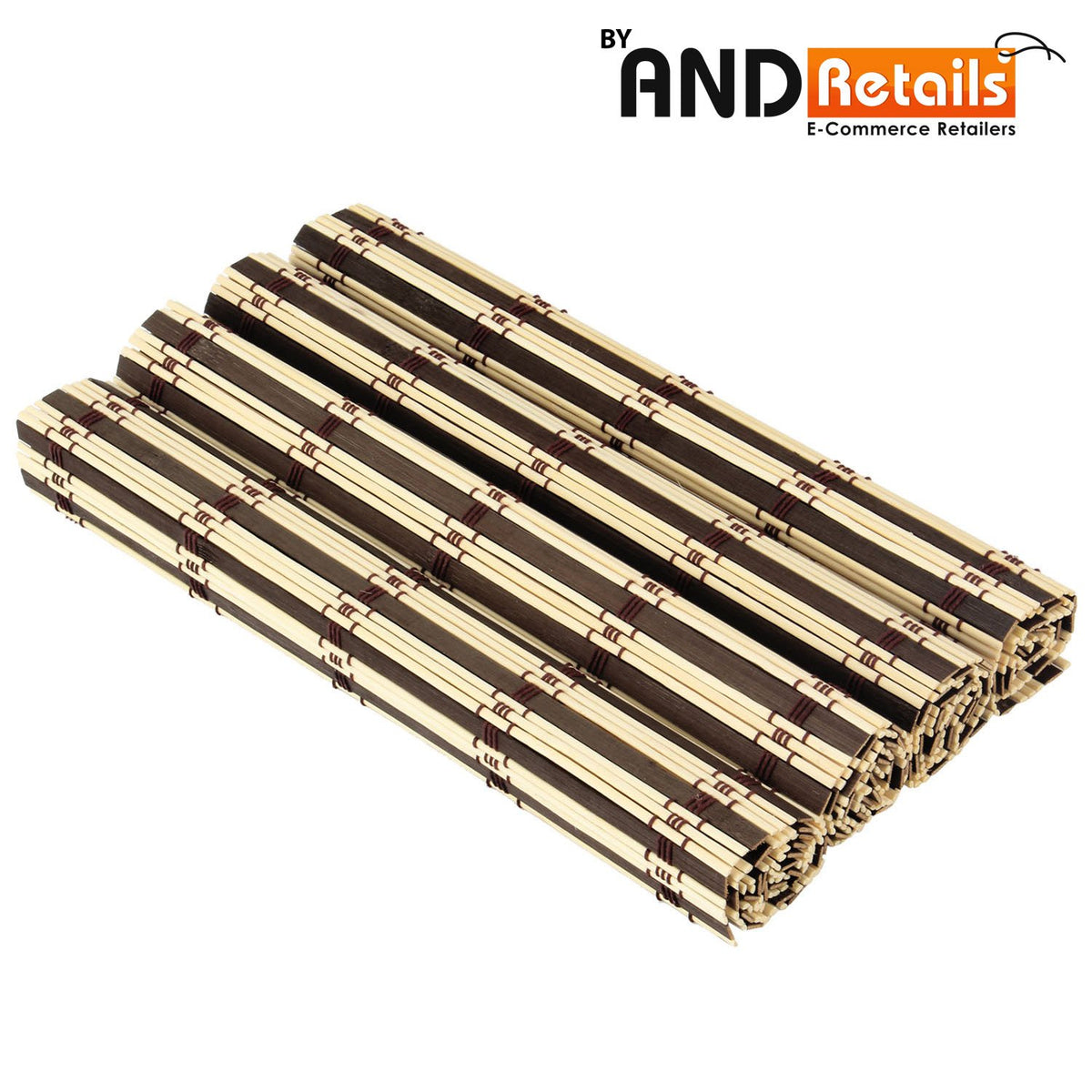 Buy reversible bamboo table mats set of 4 | Hokipo