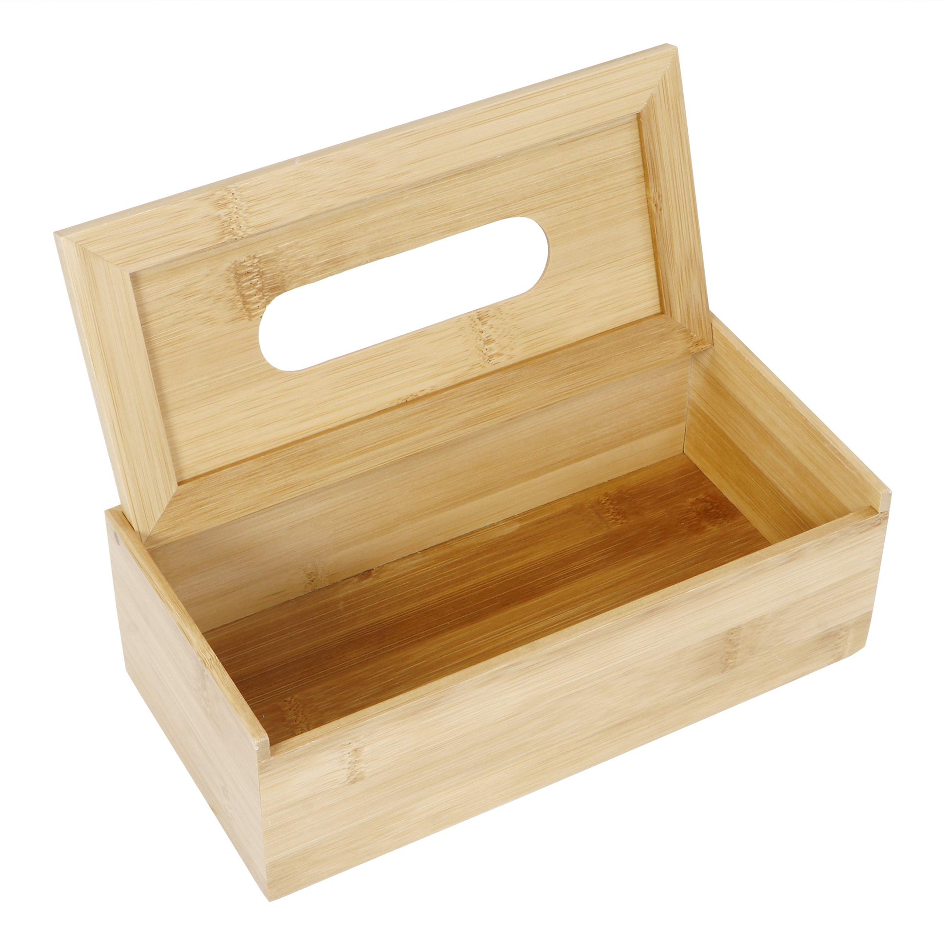 Buy large wooden tissue box holder | HOKIPO