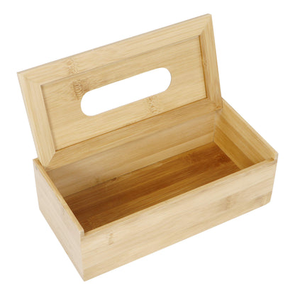 Buy large wooden tissue box holder | HOKIPO