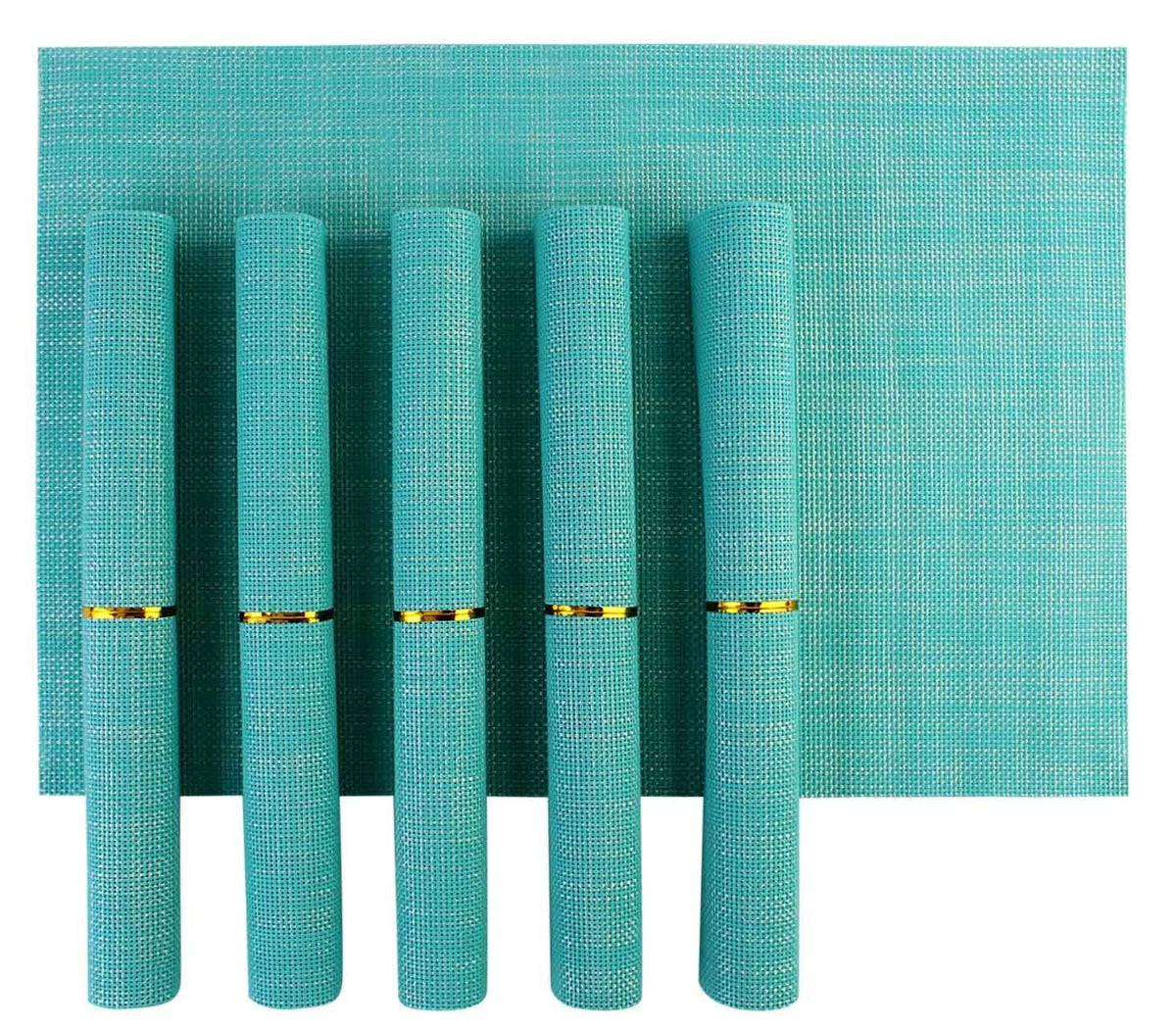 PVC Dining Table Mats,Turquoise