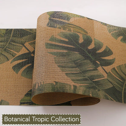 Botanical Tropic PVC Mats for Dining Table - Palm Leaves
