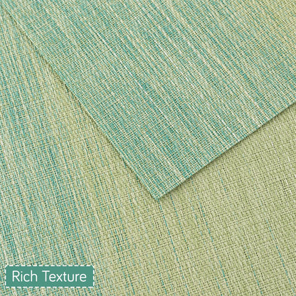 GradientHue PVC Mats for Dining Table - Meadow Mist