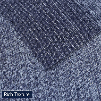 GradientHue PVC Mats for Dining Table - Ocean Hue