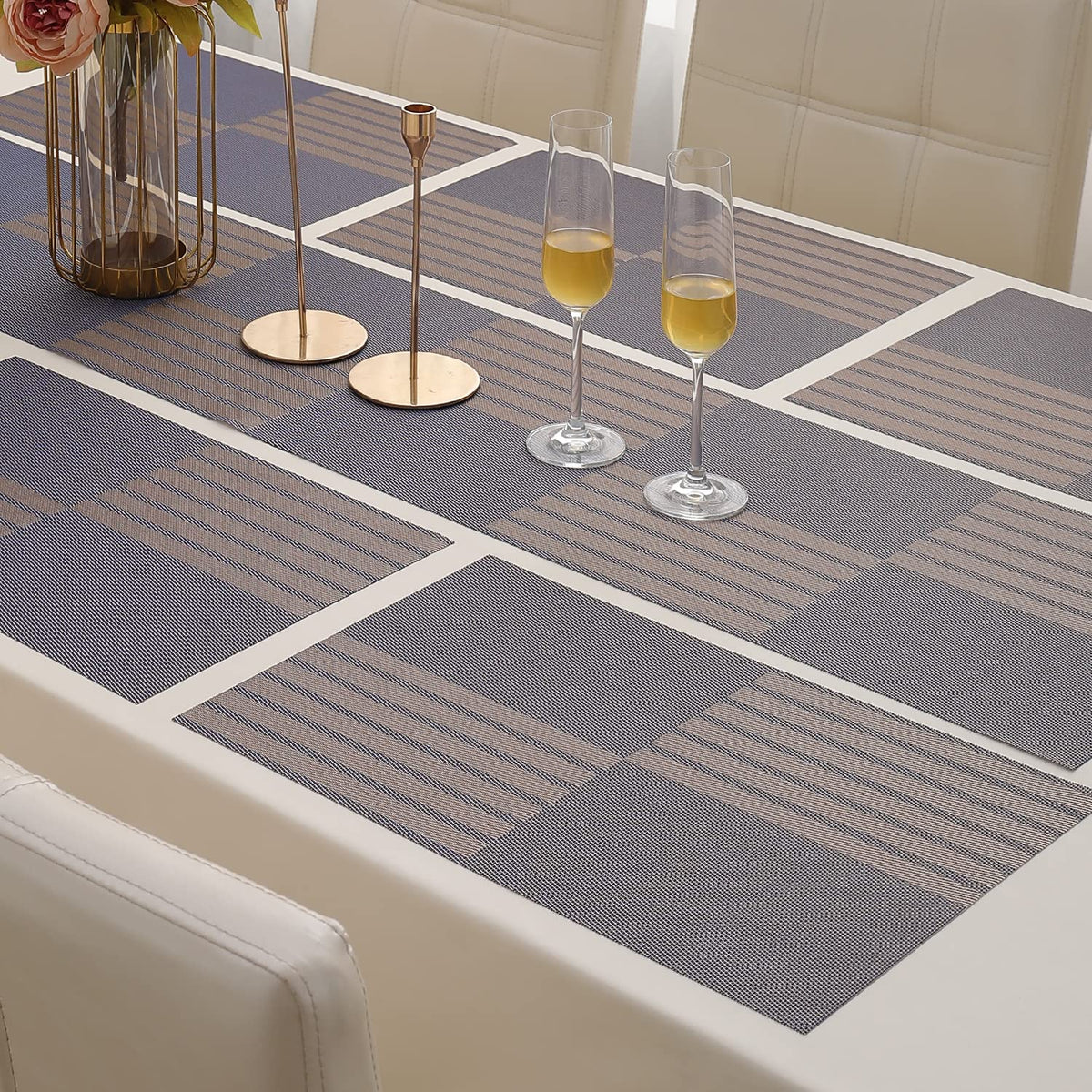 PVC Dining Table Mats, Violet