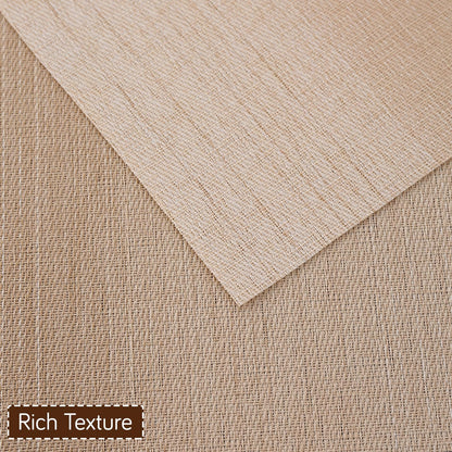 GradientHue PVC Mats for Dining Table - Sand Oasis