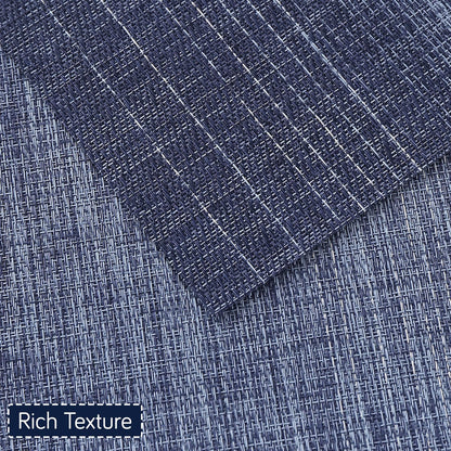 GradientHue PVC Mats for Dining Table - Ocean Hue