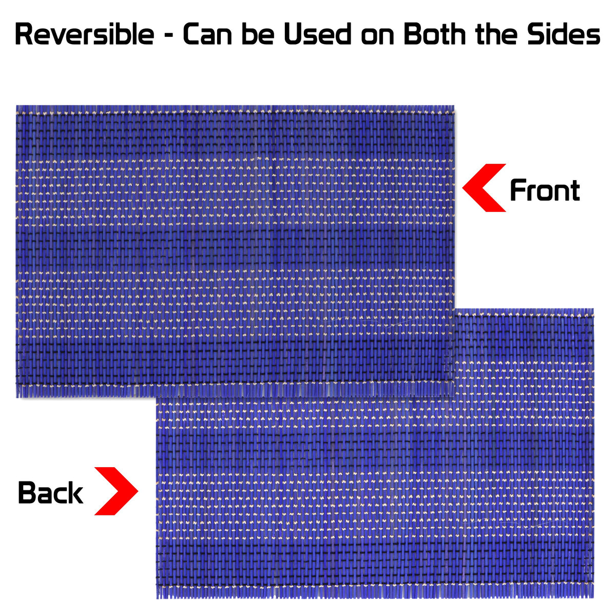 Buy Reversible Bamboo table mat | HOKIPO