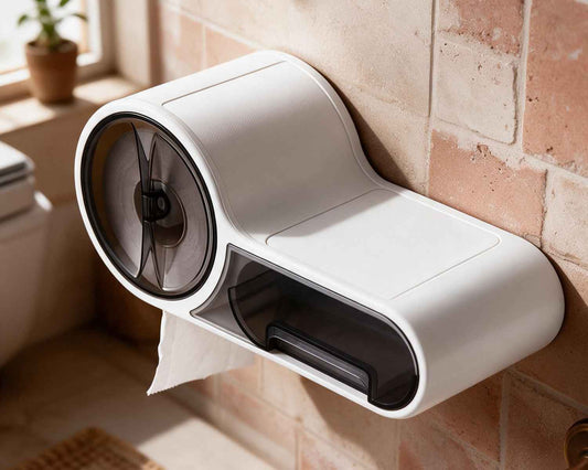 Magic Sticker Series No Drill Toilet Paper Holder Stand for Bathroom