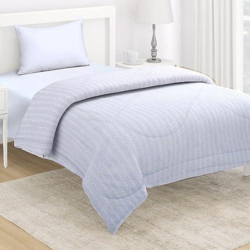 AC Bedsheet for Single Bed, Cloud Grey - HOKIPO | Har Ghar ka Humsafar