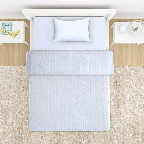 AC Bedsheet for Single Bed, Cloud Grey - HOKIPO | Har Ghar ka Humsafar