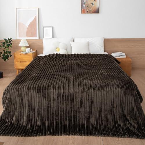 AC Fleece Blanket Queen, Copper - HOKIPO | Har Ghar ka Humsafar