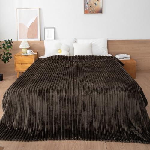 Buy Copper Striped AC Blanket Double Bed | HOKIPO
