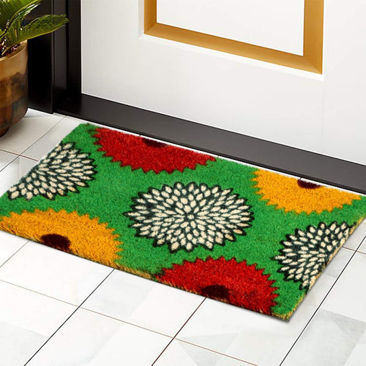 Coir Entrance Door Mat with Anti - Slip PVC Backing - HOKIPO | Har Ghar ka Humsafar