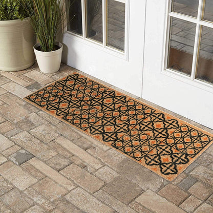 Coir Entrance Door Mat with Anti - Slip PVC Backing - HOKIPO | Har Ghar ka Humsafar