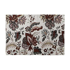 Cotton Jacquard Dining Table Mats, White Spring Flower - HOKIPO | Har Ghar ka Humsafar