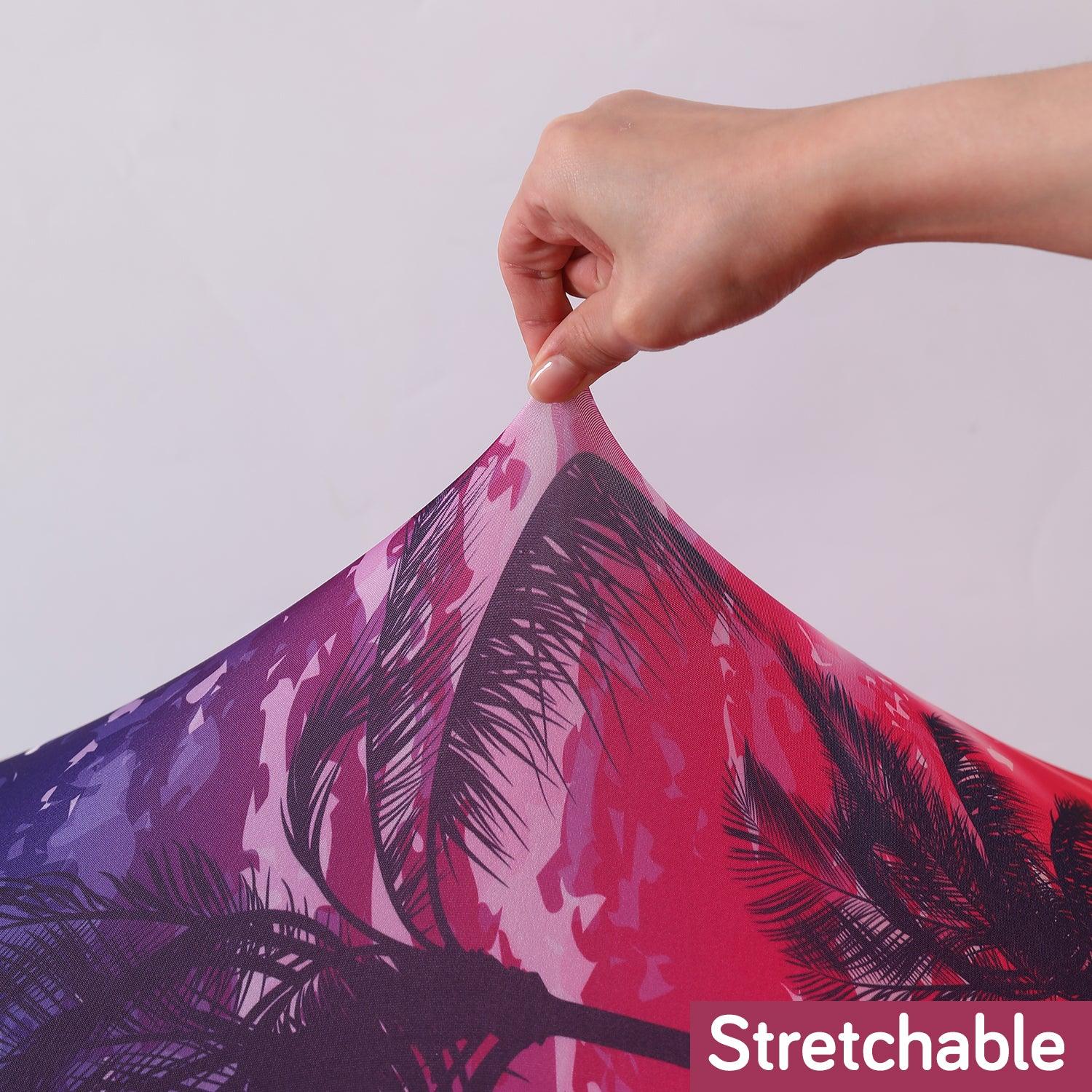  Red-Purplle Stretchable trolly bag cover - HOKIPO | Har Ghar ka Humsafar