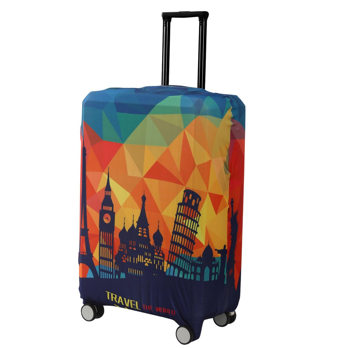 Multicolor trolly bag cover - HOKIPO | Har Ghar ka Humsafar