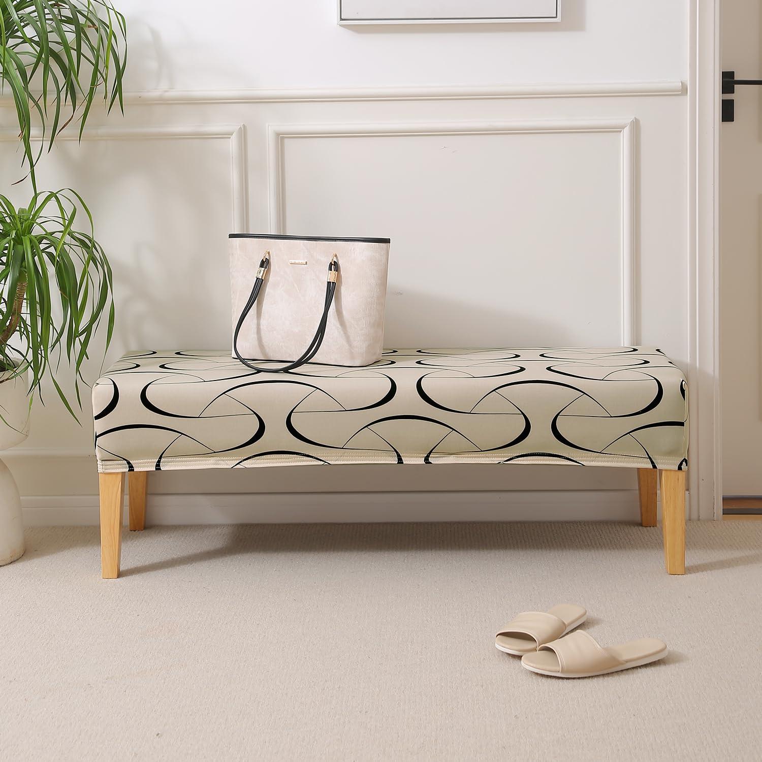 Dining Bench Covers - HOKIPO | Har Ghar ka Humsafar