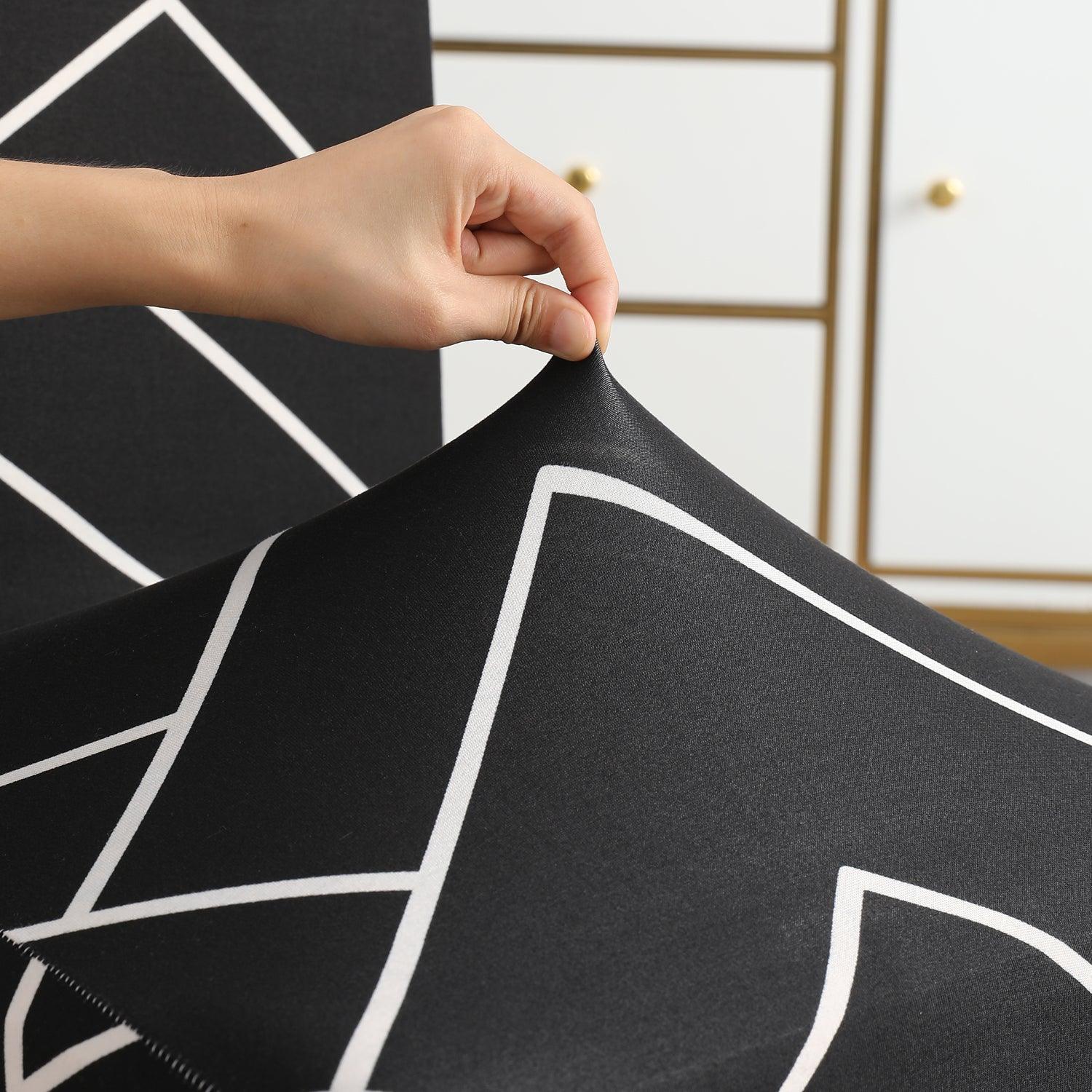 How to measure for stretchable dining chair cover