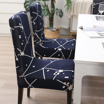 Midnight Blue stylish chair cover