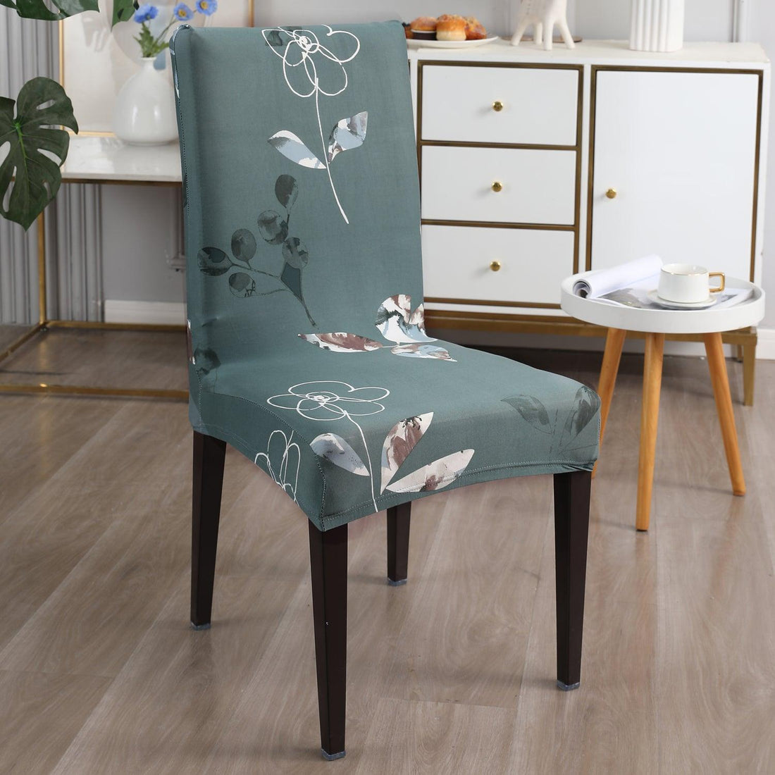 Smokey Grey print chair covers​ Set | Hokipo