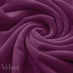 Elastic Stretchable Premium Velvet Sofa Cover, Purple - HOKIPO | Har Ghar ka Humsafar