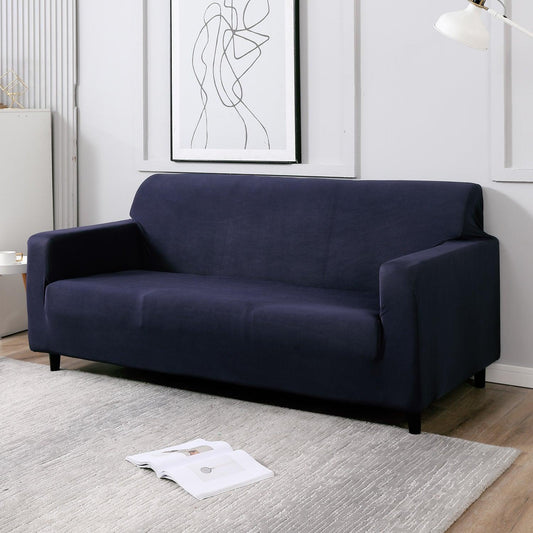 Space Blue elastic 3 seater sofa cover​s