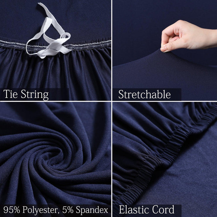 Features of Space Blue elastic sofa cover sets