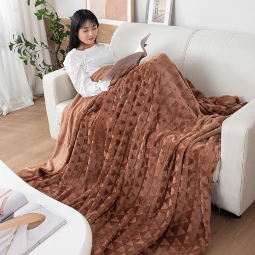 Fleece AC Blanket Queen, Brown - HOKIPO | Har Ghar ka Humsafar