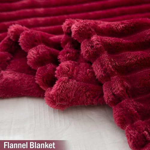 Fleece AC Blanket Queen, Maroon - HOKIPO | Har Ghar ka Humsafar