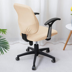 HOKIPO 140gsm Stretchable Office Chair Cover, Beige - HOKIPO | Har Ghar ka Humsafar