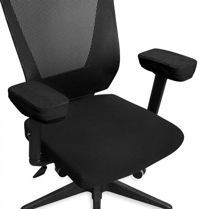 HOKIPO Chair Arm Rest Cushion Pad for Office Chair Comfy Armrest Covers, Black - HOKIPO | Har Ghar ka Humsafar