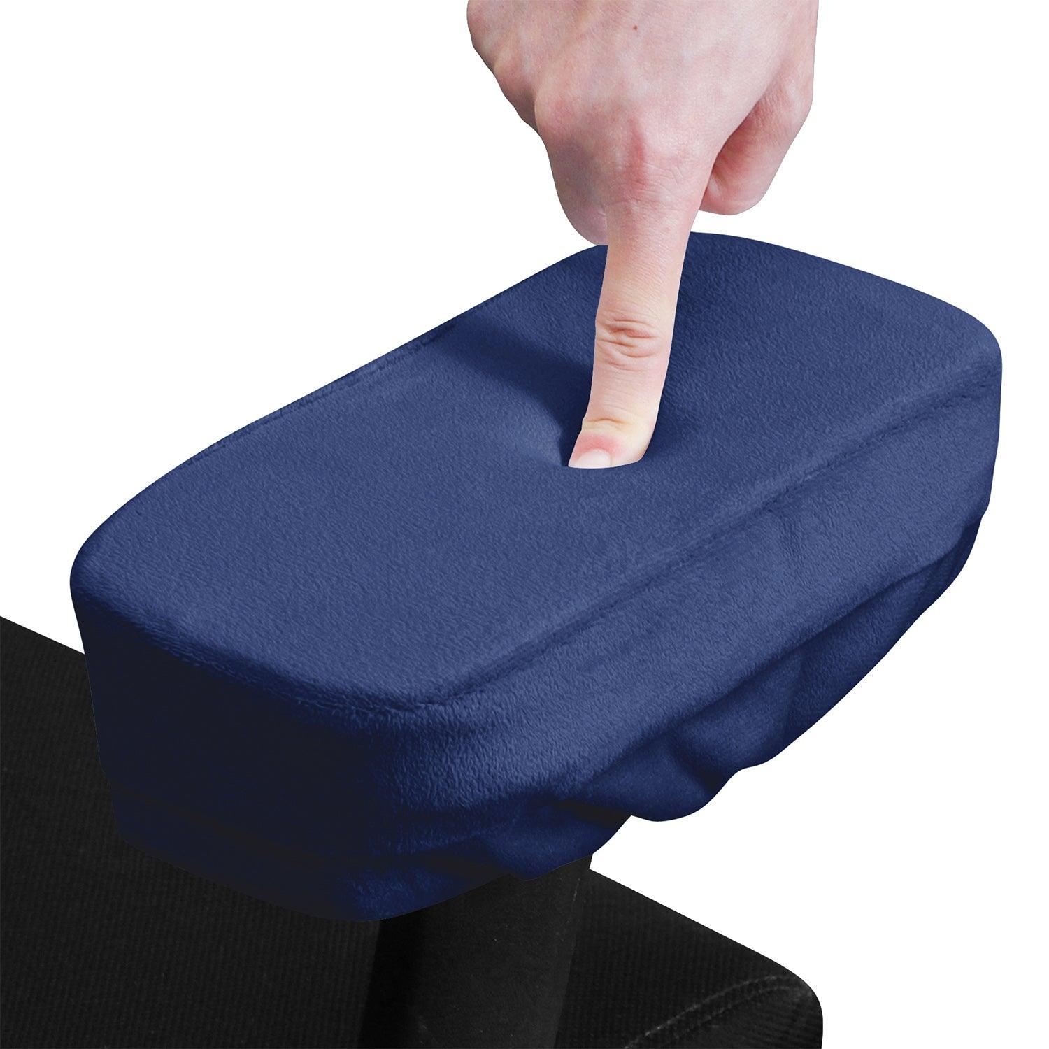 HOKIPO Chair Arm Rest Cushion Pad for Office Chair Comfy Armrest Covers, Blue - HOKIPO | Har Ghar ka Humsafar