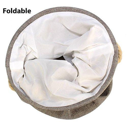 HOKIPO Foldable Cotton Laundry Bag/Storage Bin, Small / Medium / Large - HOKIPO | Har Ghar ka Humsafar