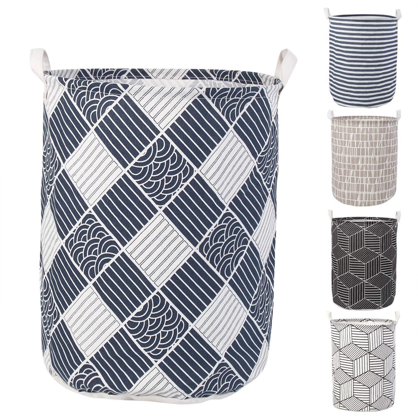 HOKIPO Folding Laundry Basket for Clothes - Large 43 LTR - HOKIPO | Har Ghar ka Humsafar