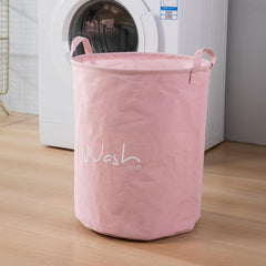 HOKIPO Folding Laundry Storage Basket - Large 46 Ltr, Pink - HOKIPO | Har Ghar ka Humsafar